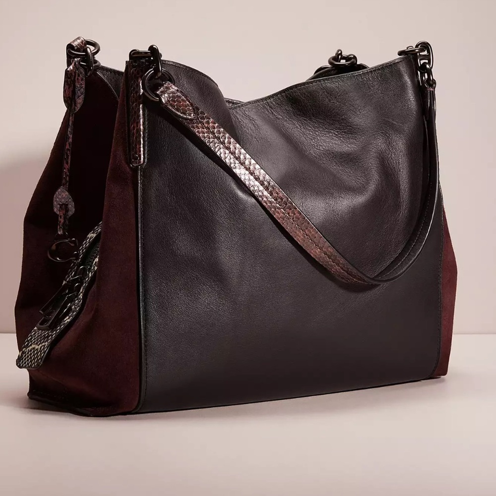 Upcrafted Dalton 31 In Colorblock With Snakeskin Detail - Picture 1 of 15